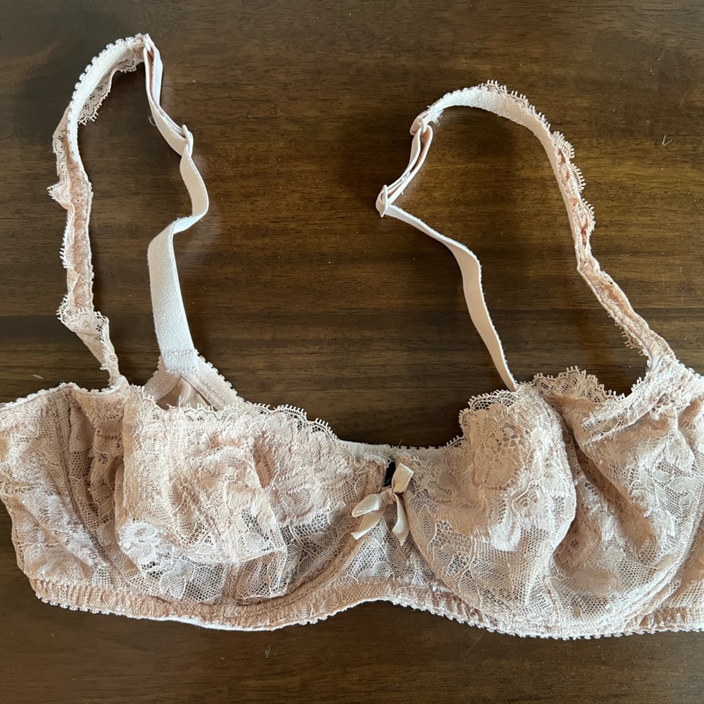 Journelle Nude Lace Bra - No Padding